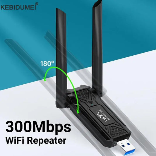 2.4G 300Mbps Wireless USB WiFi Repeater