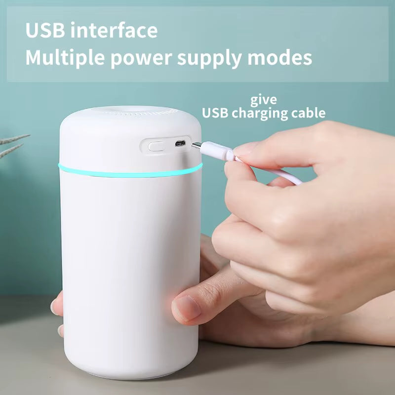 Humidificador de aire portátil de 390 ml